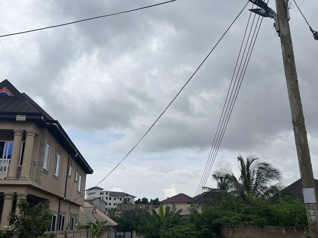Ghana local residential area